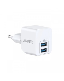 Адаптер питания Anker PowerPort Mini, white (A2620L22)