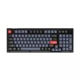 Клавиатура Keychron V5 100 Key QMK K PRO Red Hot-Swap RGB Knob Frosted Black