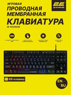O'yin klaviaturasi 2E Gaming KG290