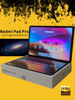 Планшет Redmi Pad Pro 5G, 30.7 cm 12.1 2.5K XL Display, 10000 мАч, 5G Snapdragon 7S Gen2