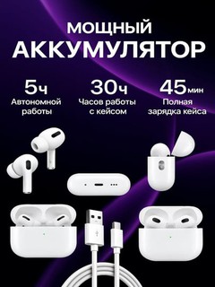Simsiz quloqchinlar Pods Pro, iPhone va Android uchun