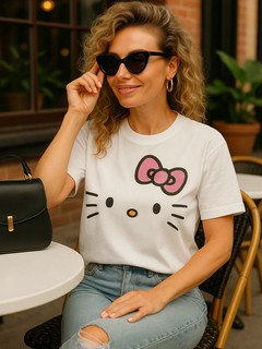 Футболка спортивная Женская футболка с принтом Hellokitty