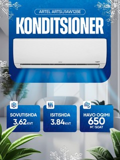Konditsioner Artel ARTSIJ1AW12BE