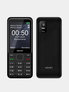 Телефон Novey P50, Черный