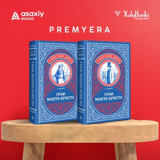 Aleksandr Dyuma: Graf Monte-Kristo (Asaxiy Books) (2ta kitob)