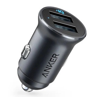 Anker powerdrive 2 Alloy Black avtomobil zaryadlovchi qurilmasi