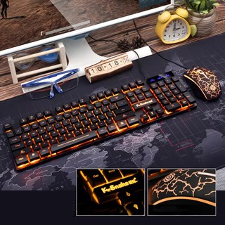 Комплект клавиатуры и мыши K-Snake KM320, черный