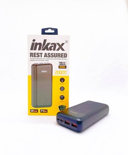 Внешний аккумулятор INKAX PBQ34 20000mAh, Черный