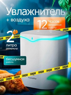 Портативный увлажнитель воздуха для дома, 2200 мл, SD03