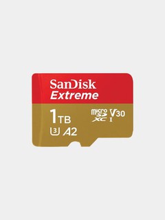 Карта памяти SanDisk Extreme microSDXC 128/256/512/1024Гб, 190Mbit/s A2, V30, 4K, U3 10c