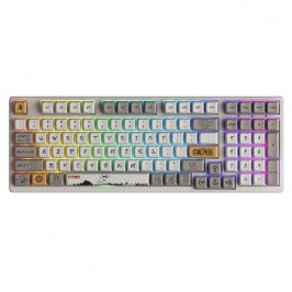 Механическая клавиатура Akko 3098S RGB One Piece Calligraphy (Hotswappable) CS Jelly Blue RGB (6925758616775)