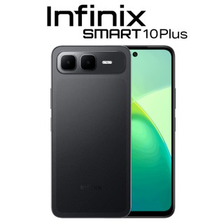 Смартфон Infinix SMART 10 Plus 4/128 ГБ, Sleek Black