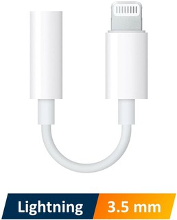 Переходник для наушников iPhone и iPad from Lighting to 3.5 mm jack (AUX)