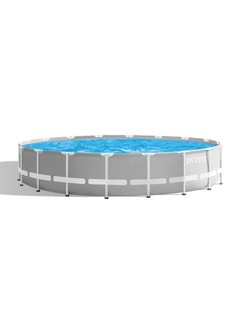 Каркасный бассейн INTEX 26732, серый