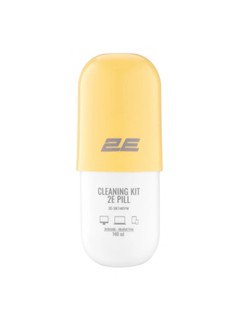 Набор для чистки монитора, телевизора, ноутбука, смартфона, оргтехники 2E Cleaning Kit, 2E-SK140YW