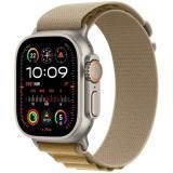 Смарт-часы Apple Watch Ultra 2 GPS+Cellular 49mm Natural Titanium with Tan Alpine Loop