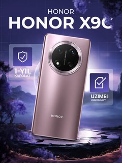 Smartfon Honor X9C 5G, 6.78" AMOLED, 108 + 2 Мп, NFC, tez zaryadlash 66 Vt