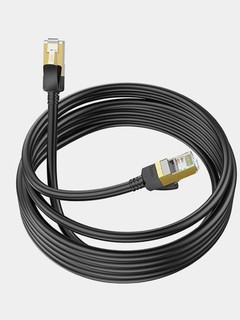 Кабель Hoco US02, RJ45, 3 м, Cat6, чистая медь, гигабитный Ethernet, для дома и офиса