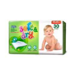 Детские одноразовые пеленки Helen Harperr Soft Dry 40*60 30 шт
