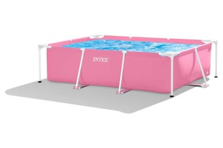 Каркасный бассейн INTEX 28266 , розовый