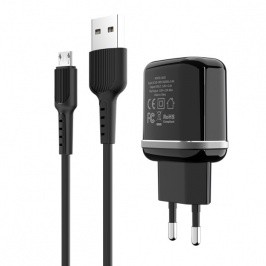 Зарядное устройство Borofone BA25A с кабелем (ZU) Micro, Lightning, Type-C 5795