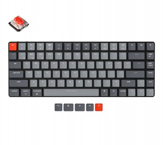 Беспроводная клавиатура Keychron K3, White LED подсветка, Bl...