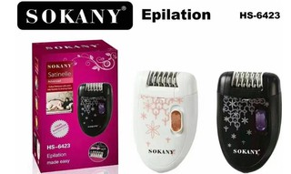Эпилятор SOKANY HS-6423, Бело-розовый
