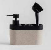 Дозатор с губкой и щеткой home&you 59911-BEZ-DOZ BRICKO 2