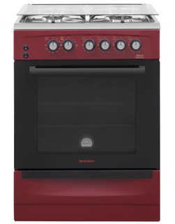 Газовая плита Shivaki 6402-G, красный