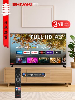 Televizor Shivaki NFCH900 43″ Google Tv Full HD, пульт с голосовым поиском