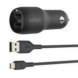 Avtomobilda quvvatlash qurilmasi Belkin Car Charger CCE001BT1M 24W