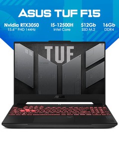 Noutbook TUF F15 FX507Z-HN005 15.6 FHD IPS 144Hz i5 12500H 8GB 512GB RTX3050 4GB MECHA