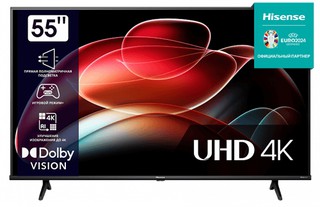 Смарт телевизор Hisense A6K 55" UltraHD