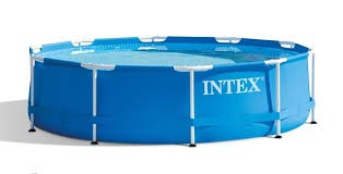 Каркасный бассейн INTEX 28210, голубой