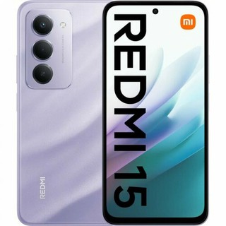 Смартфон Xiaomi Redmi 15, экран 6,9", 8ГБ/256ГБ, NFC, 50Мп фиолетовый + беспроводные наушники в подарок