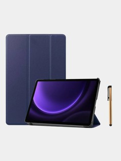 Защитный чехол для планшета Samsung Galaxy Tab A8 10.5" (трехсекционный складной дизайн), синий