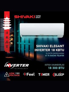 Shivaki Elegant 18 invertorli konditsioner