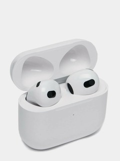 Наушники Pods 3, беспроводные, с зарядкой, сенсорное управление, Hi-Fi звук