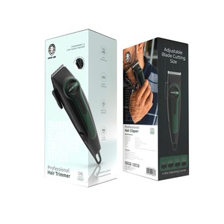 Машинка для стрижки Green Lion Hair Green TM24, зеленый