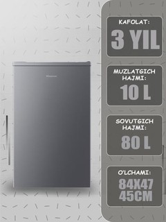 HISENSE RR-12D4S Холодильник, 90 литров