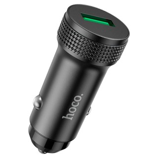 Автомобильная зарядка Hoco Z49A Micro-USB Чёрный