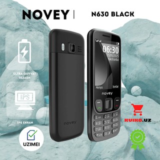 Смартфон Novey N630, Black, экран 2.8 дюйма, двойной SIM, Bluetooth