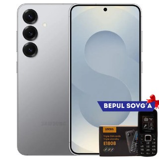 Смартфон Samsung Galaxy S25 5G 12/128GB, Global, Silver shadow + в подарок Кнопочный телефон E1808