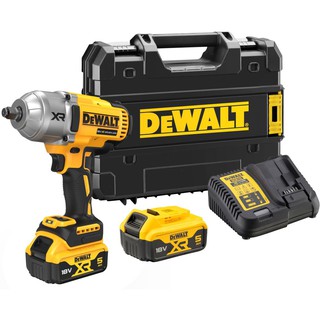 Аккумуляторный ударный гайковерт Dewalt DCF900P2T-QW , желтый