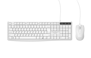 Комплект клавиатуры и мыши Mypro KM1010W, белый