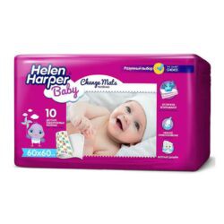 Детские одноразовые пеленки Helen Harperr Baby 60*60 10 шт