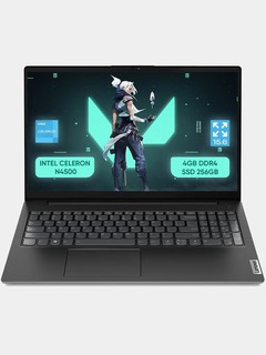 Ноутбук Lenovo V15 N4500, DDR4 8 ГБ / SSD 256ГБ, 15.6