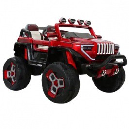 Bolalar uchun elektr mashina 2022 Big Jeep 1200 qizil