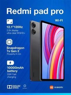Planshet Xiaomi Redmi Pad Pro WiFi 6/128GB, 8/256GB, 12.1" 2.5K, 120Hz, 1 yil kafolat