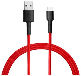 Кабель Mi Braided USB Type-C Cable 100cm, красный